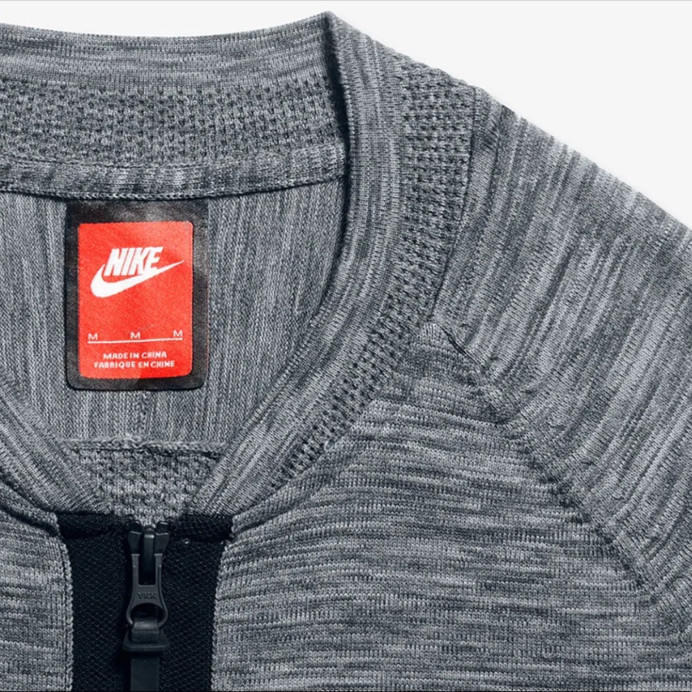 nike tech knit grey